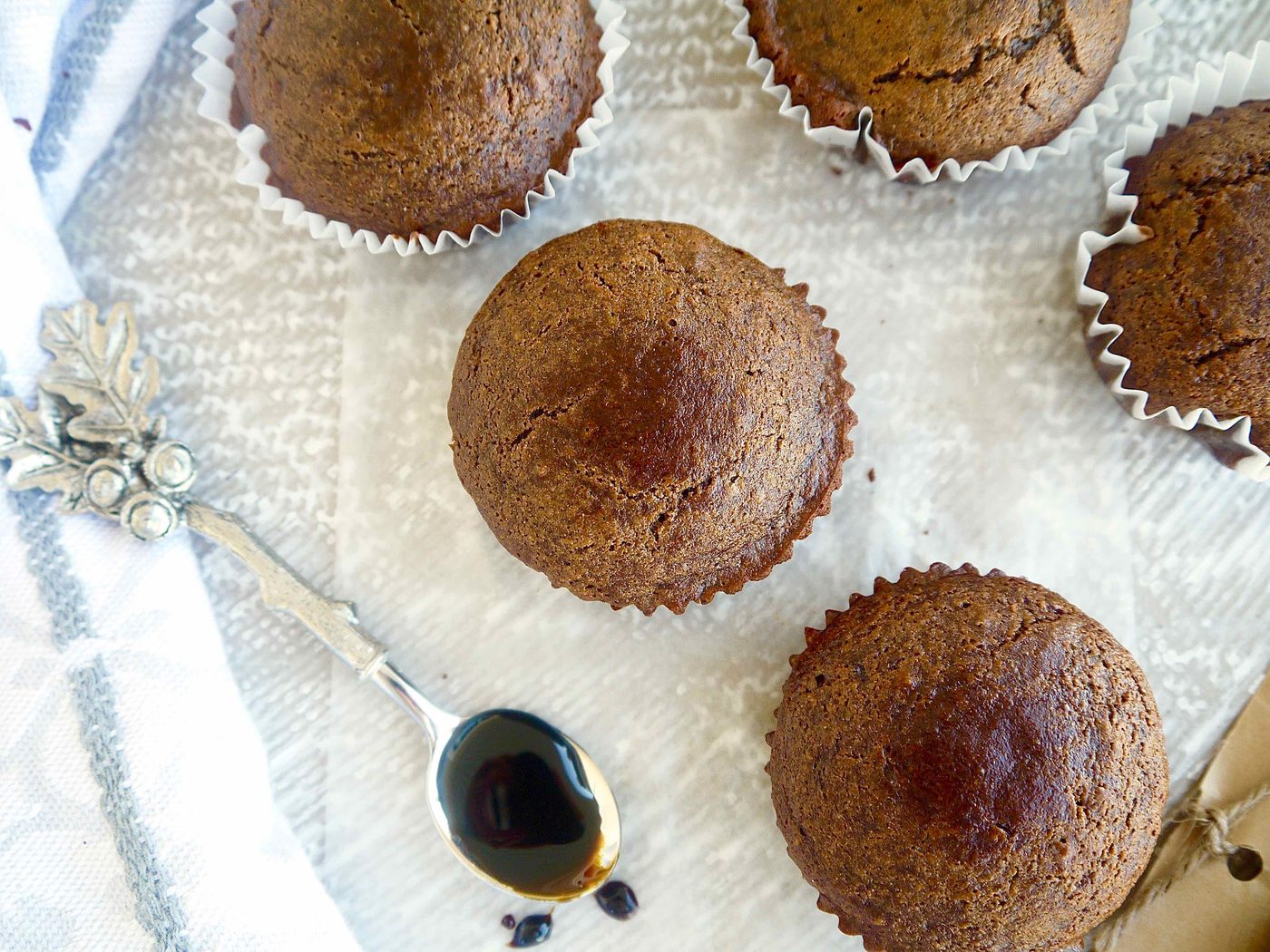 Paleo Chestnut Flour Gingerbread Muffins (GF) | Perchance to cook