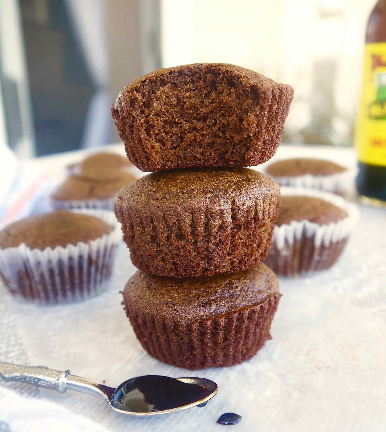 Paleo Chestnut Flour Gingerbread Muffins (GF) | Perchance to cook