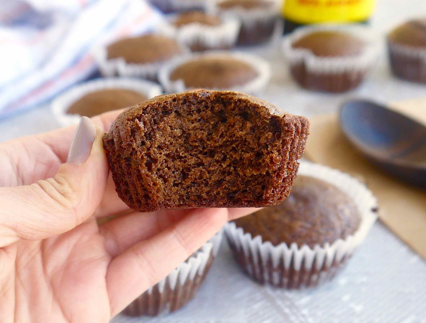 Paleo Chestnut Flour Gingerbread Muffins (GF) | Perchance to cook