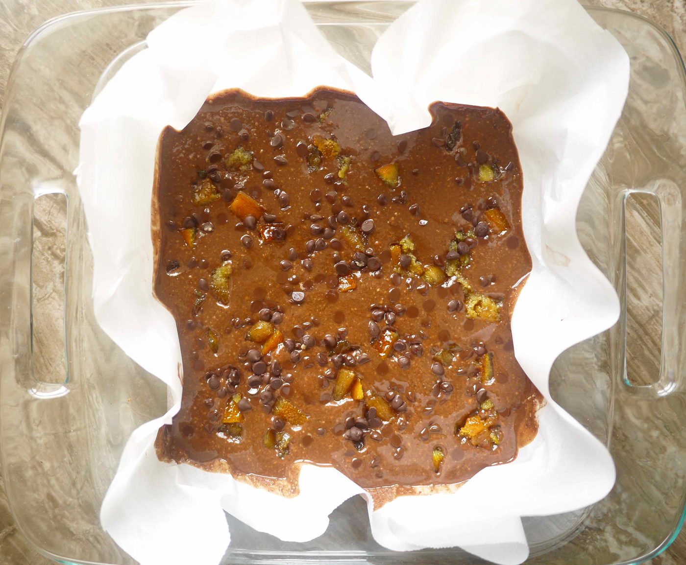 Paleo Chocolate & Candied Orange Peel Freezer Fudge