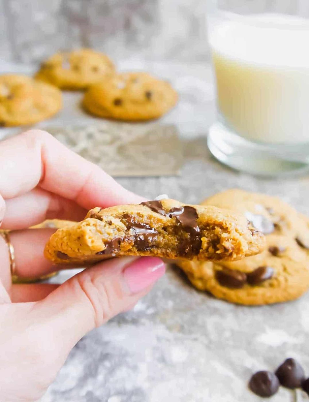 Paleo Chocolate Chip Cookies, Gluten free, Dairy free