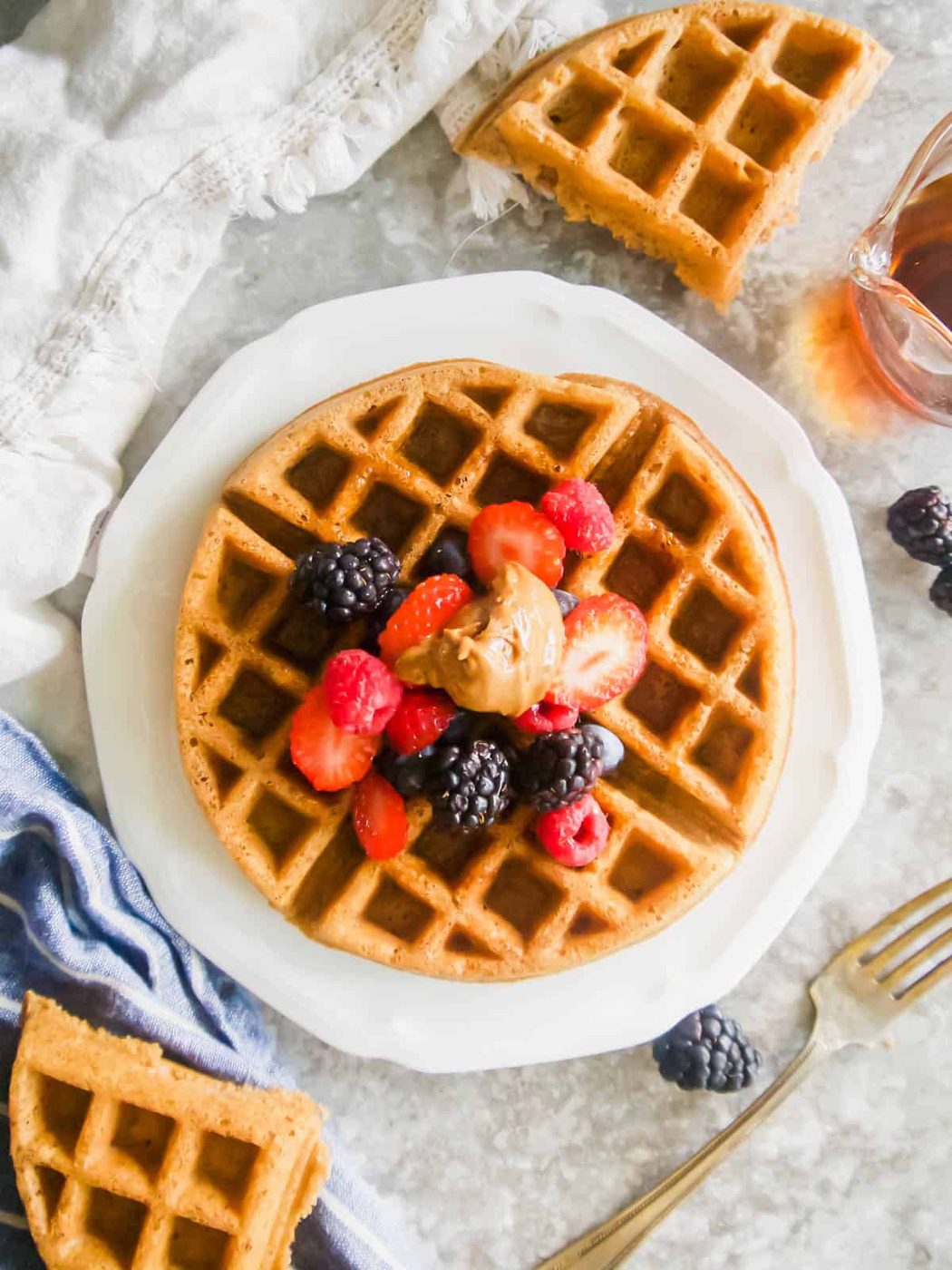 Paleo Waffle Recipe, Gluten-free, Dairy-free