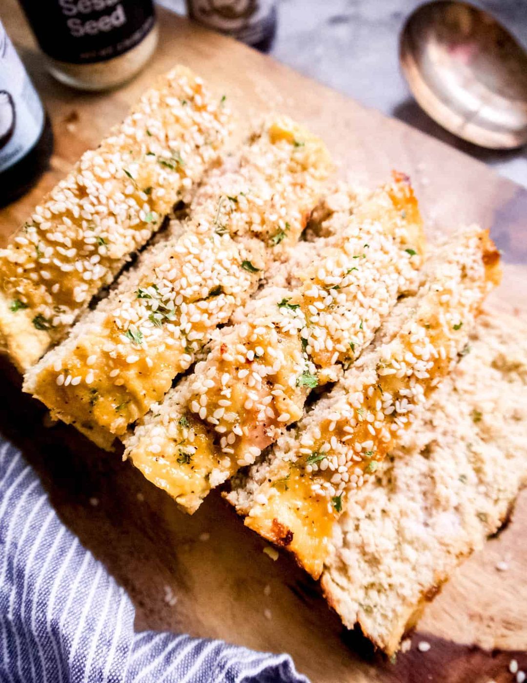 Honey Sesame Paleo Turkey Meatloaf