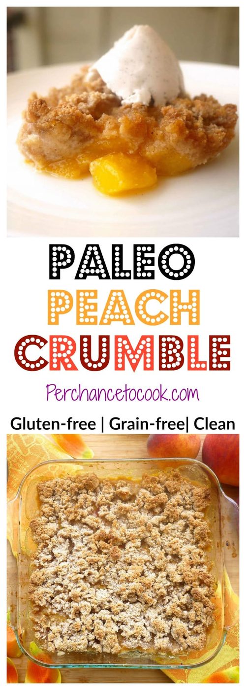 Paleo Peach Crumble (GF)