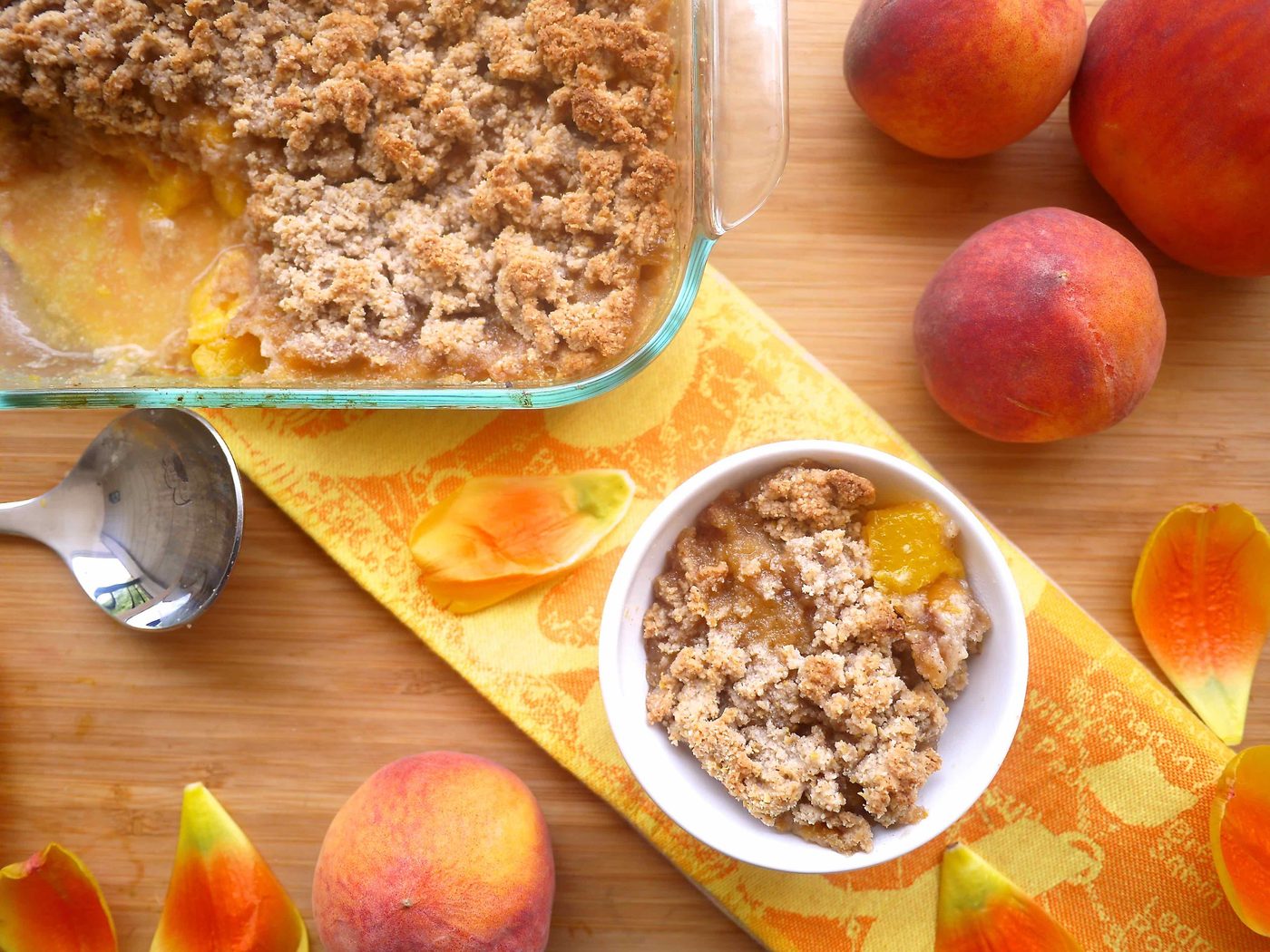 Paleo Peach Crumble (GF)
