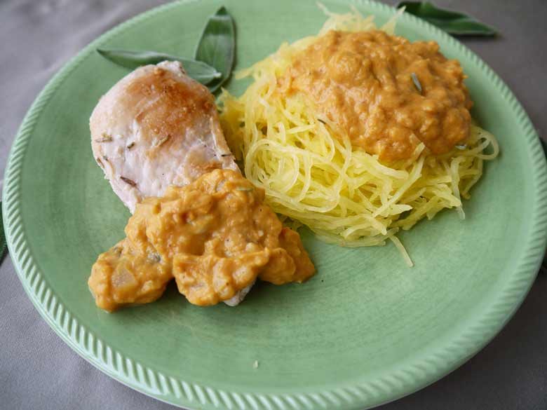 Paleo Pumpkin Alfredo Sauce (GF)