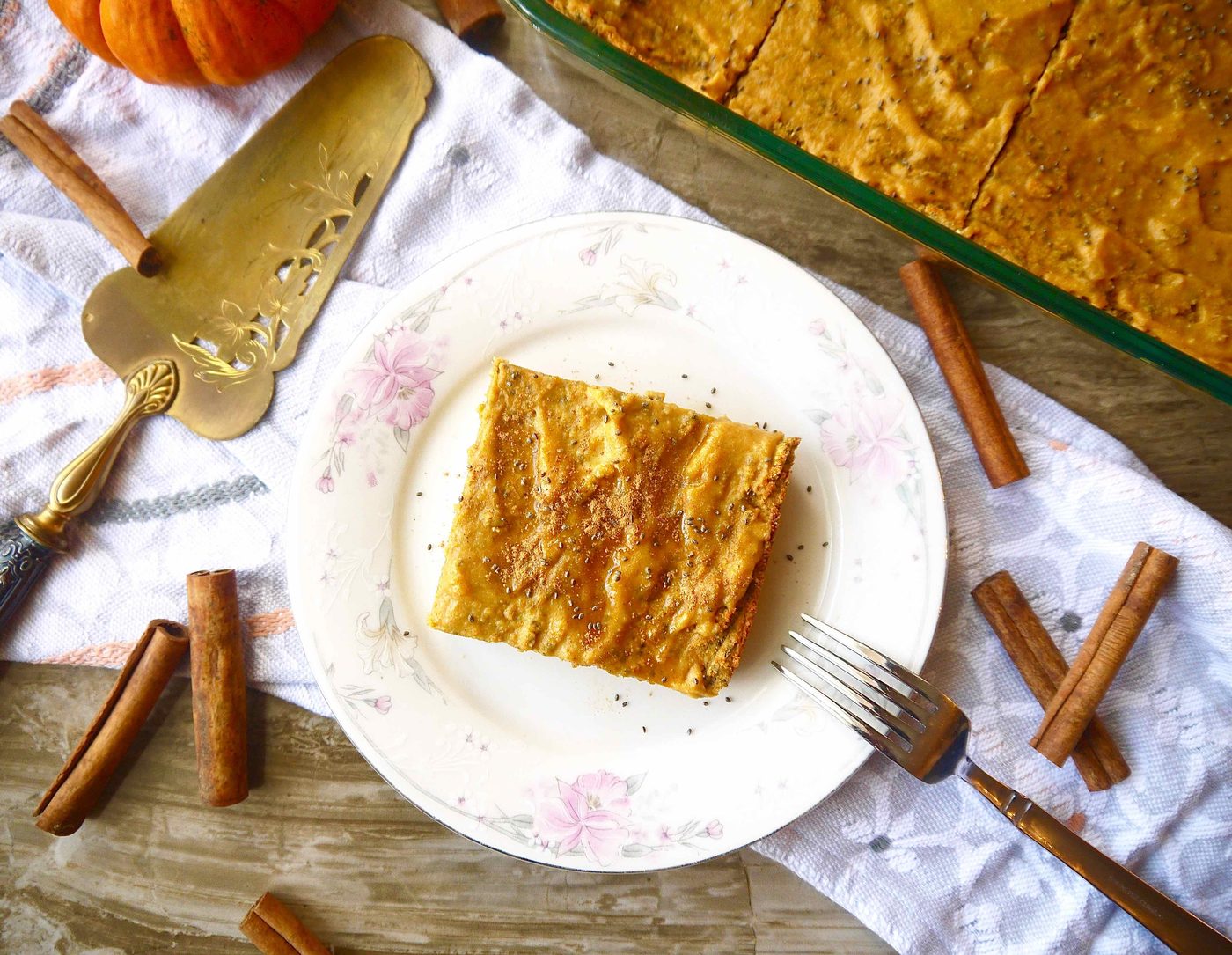 Paleo Pumpkin Chia Banana Bread (GF)- a lighter and flavorful Fall banana bread