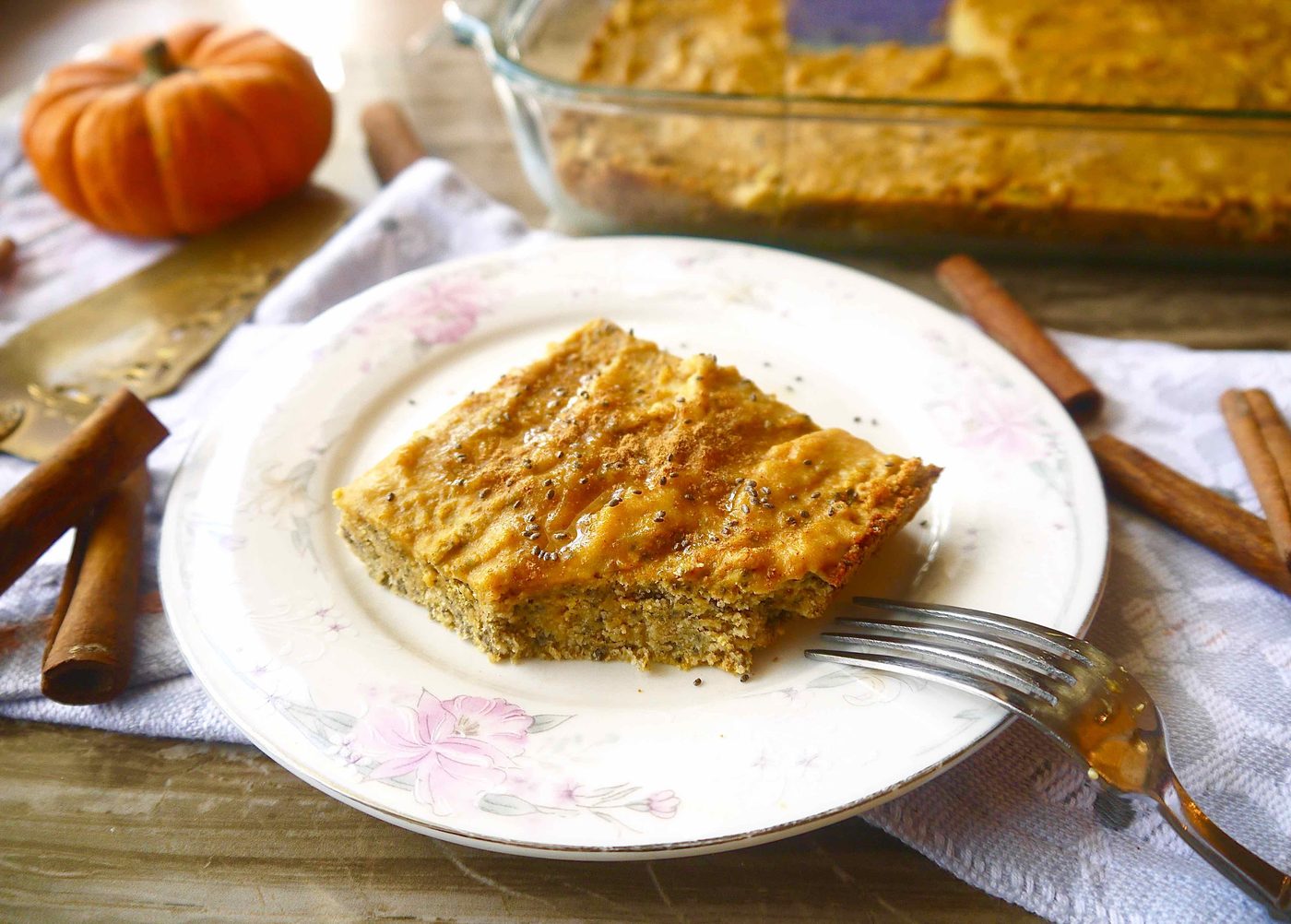 Paleo Pumpkin Chia Banana Bread