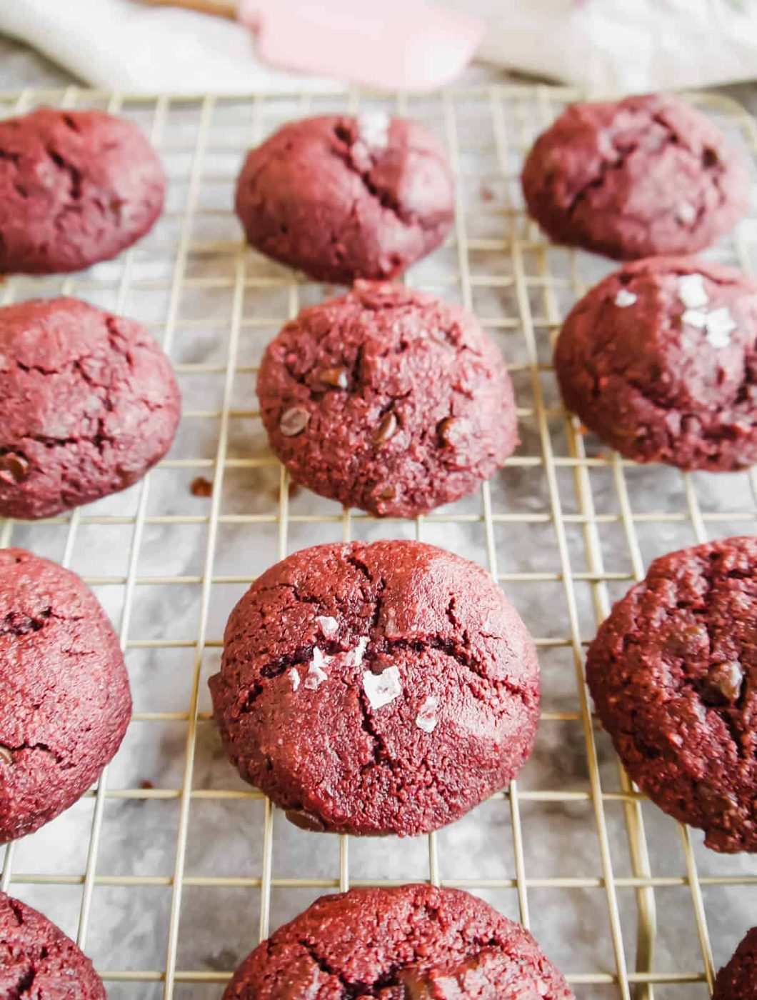 Gluten-free Red Velvet Cookies