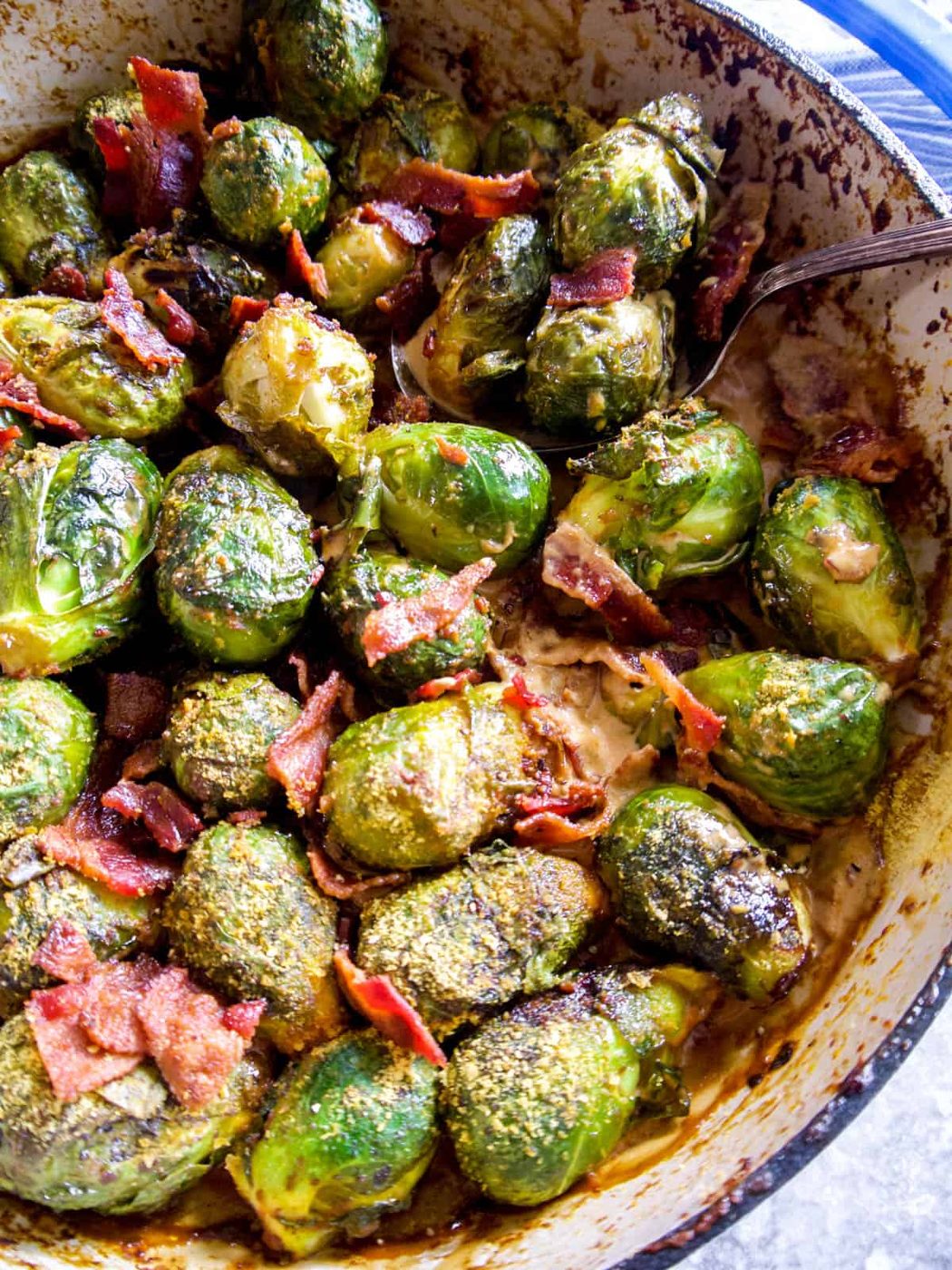 Dairy free Brussels Sprouts Casserole, Paleo, Whole30