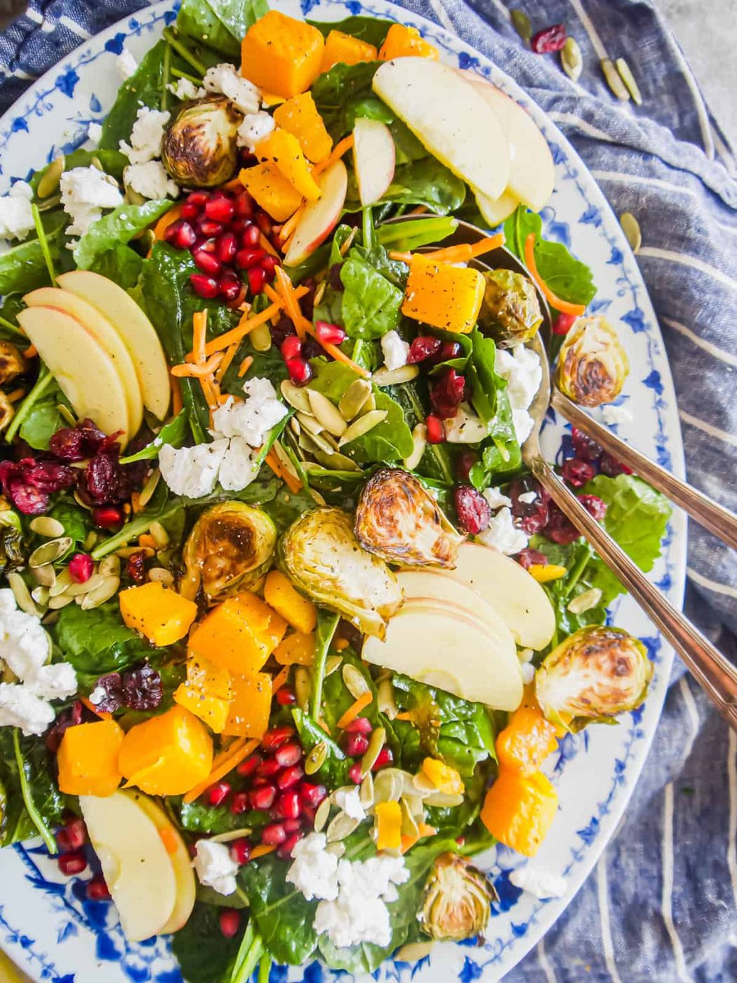 Maple Vinaigrette: Fall Harvest Salad Recipe