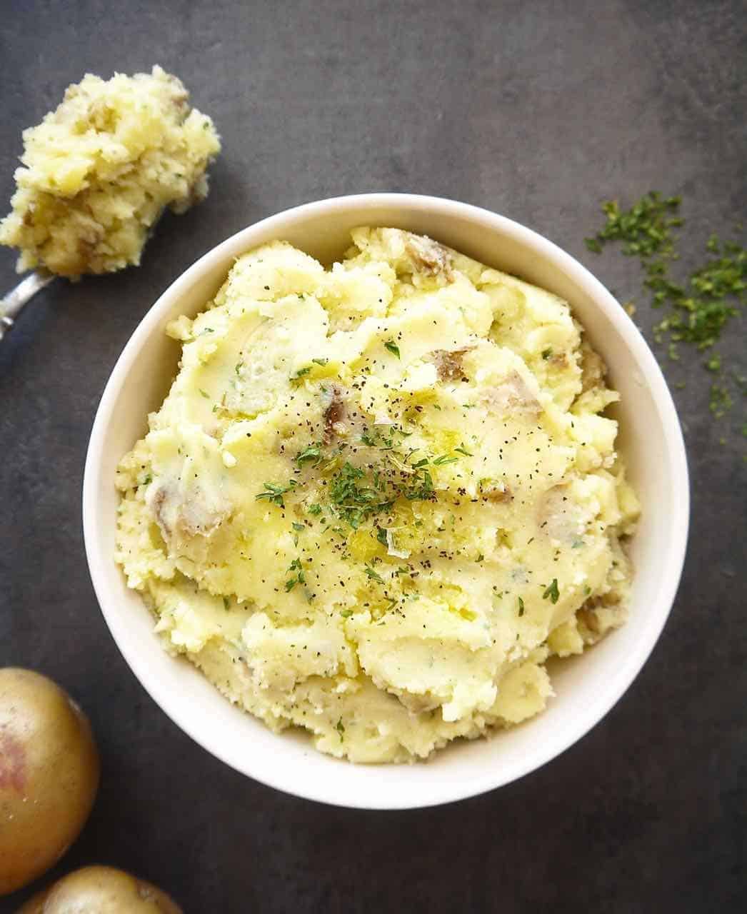 Simple Whole30 Mashed Potatoes
