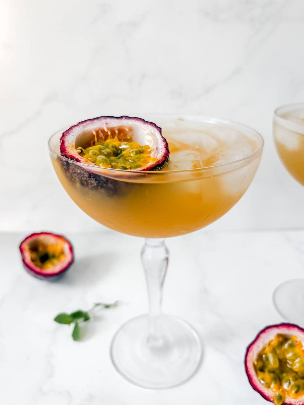 Passion Fruit Gin Cocktail