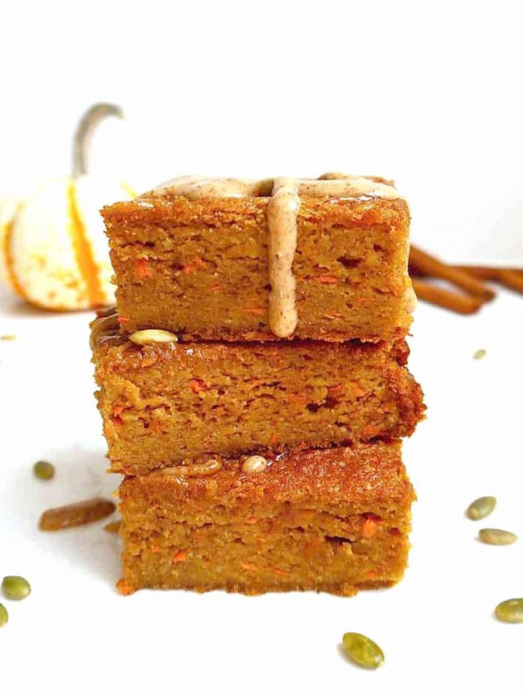 Gluten-free Pumpkin Carrot Cake, Paleo