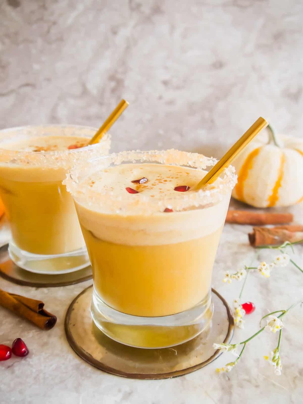 Pumpkin Spice White Russian with Almond Milk, Dairy-free