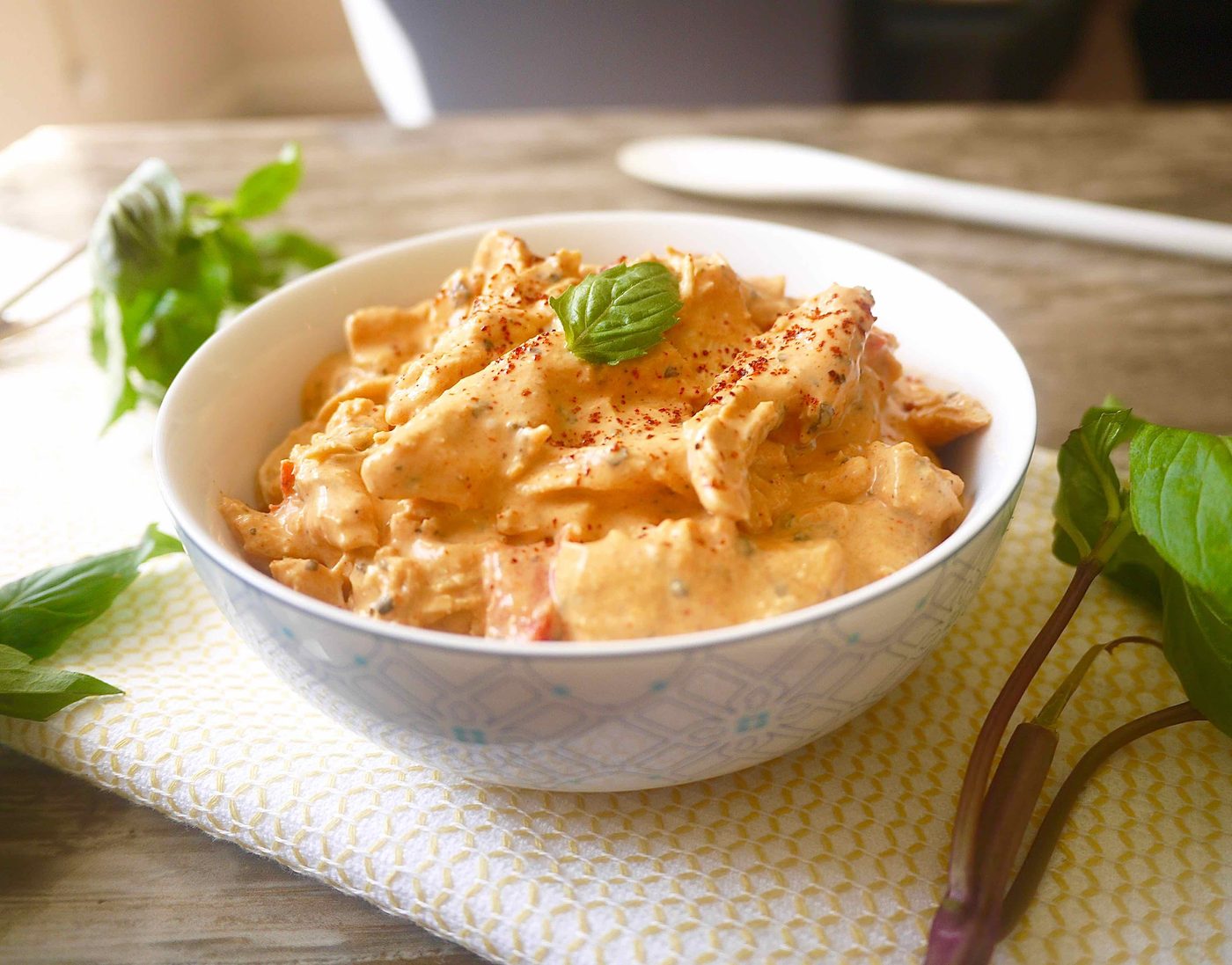 Red Coconut Curry Pulled Chicken