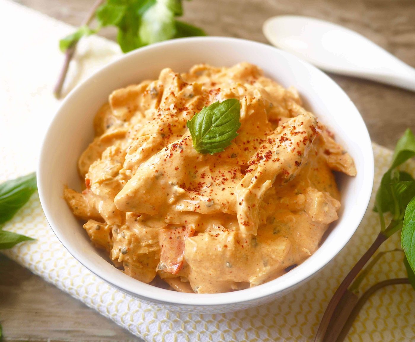 Red Coconut Curry Pulled Chicken