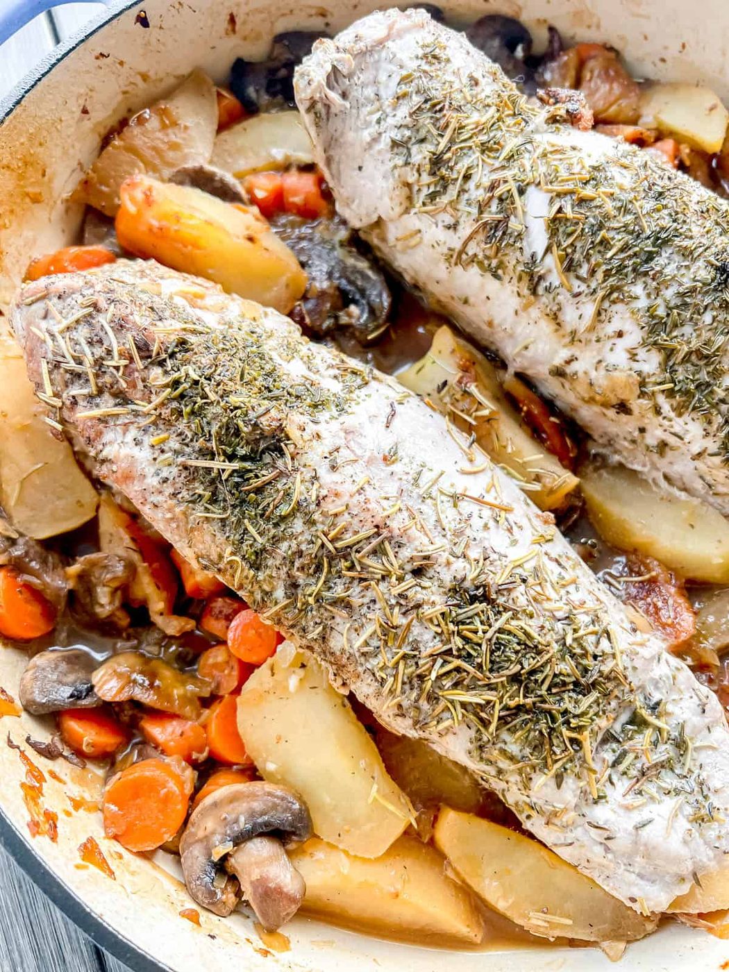 Apples and Figs: Dutch Oven Pork Tenderloin