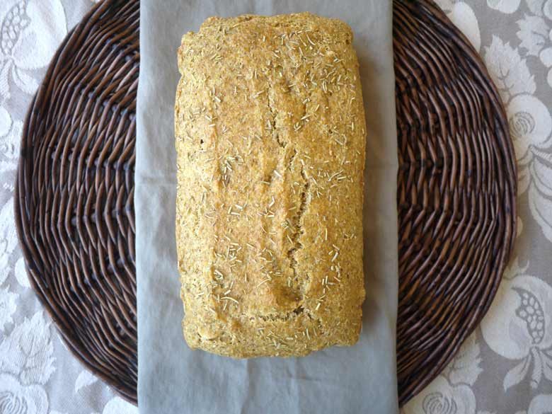Rosemary Garlic Loaf (paleo, GF)