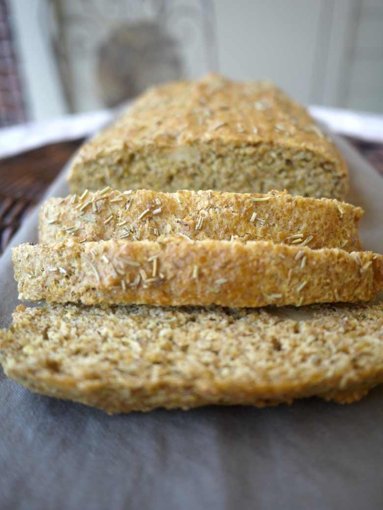 Rosemary Garlic Loaf (paleo, GF)