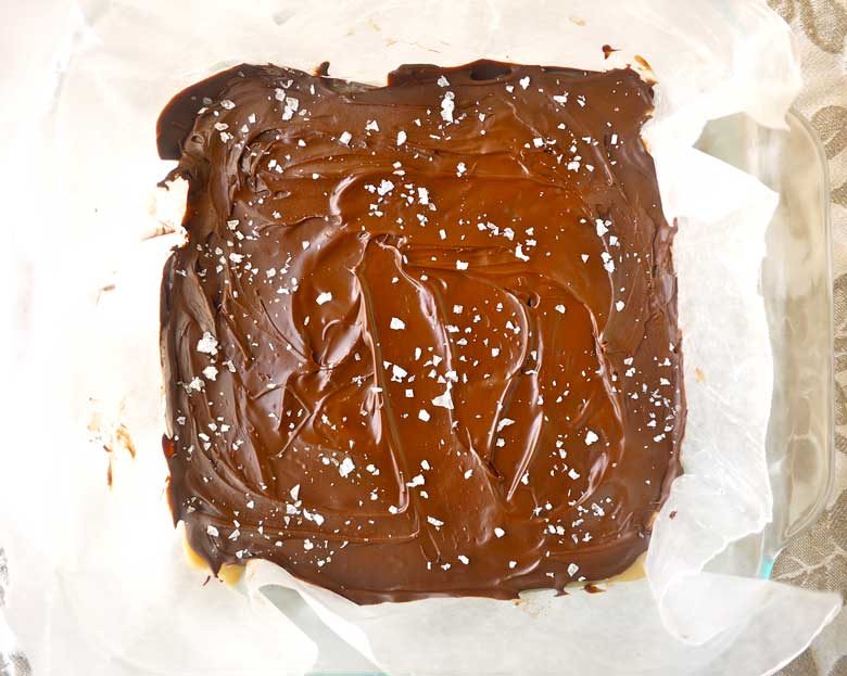 Salted Caramel Paleo Bark (GF, dairy-free)