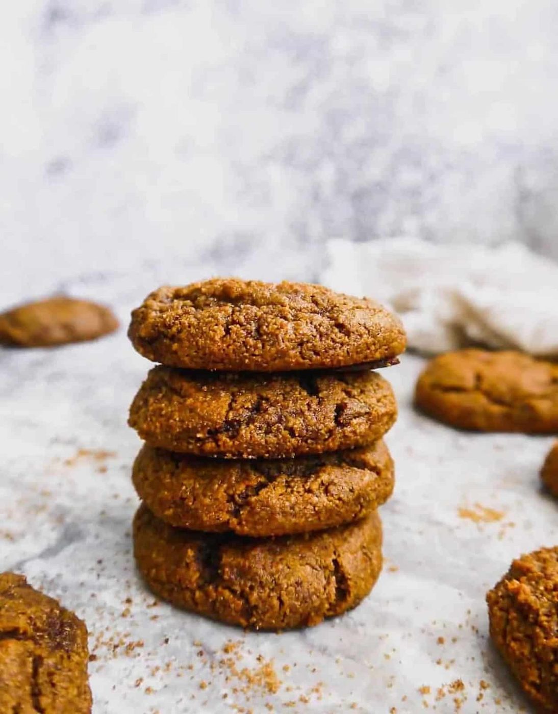 Paleo Pumpkin Molasses Cookies, Gluten-Free