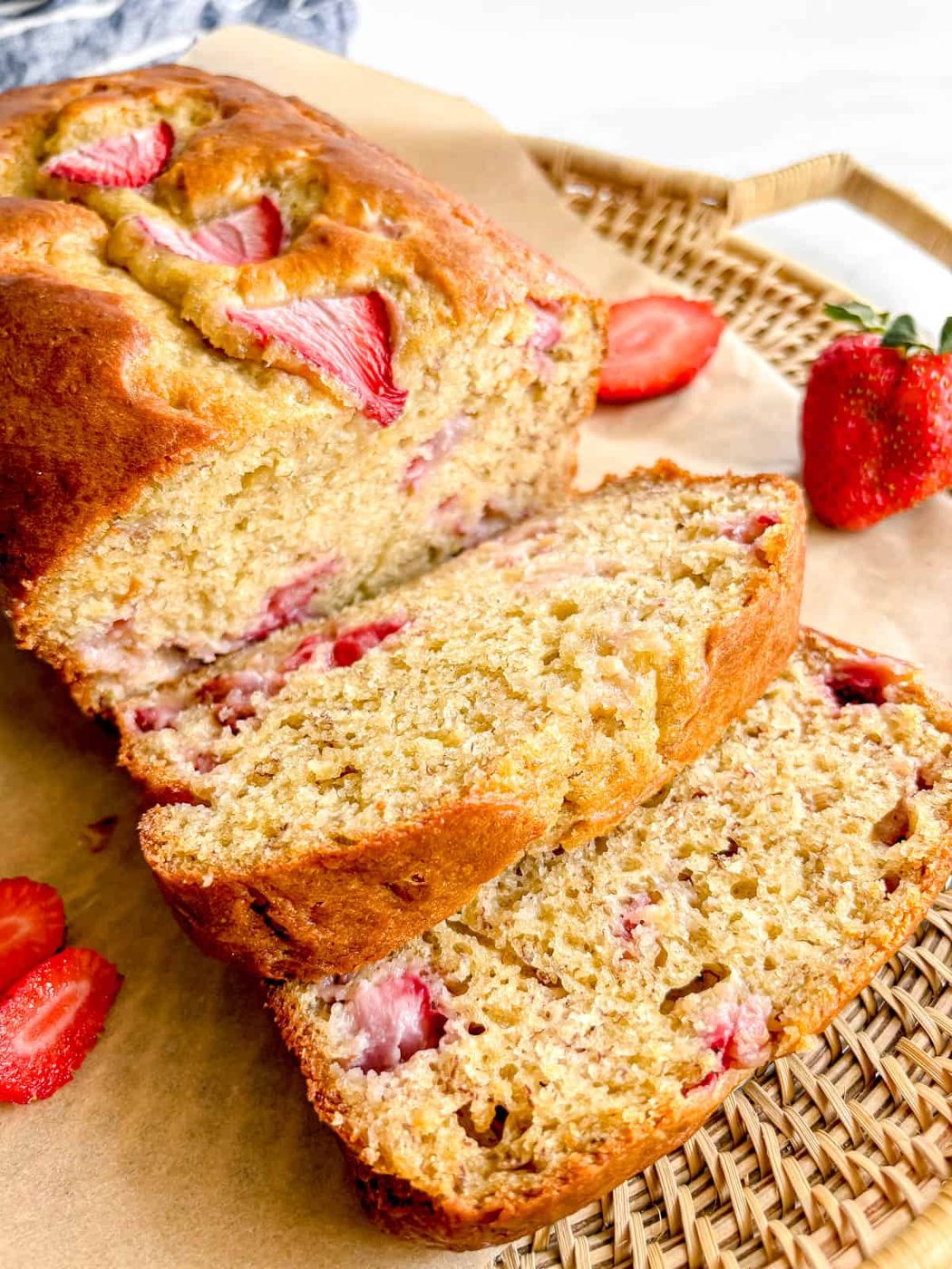 Strawberry Banana Bread