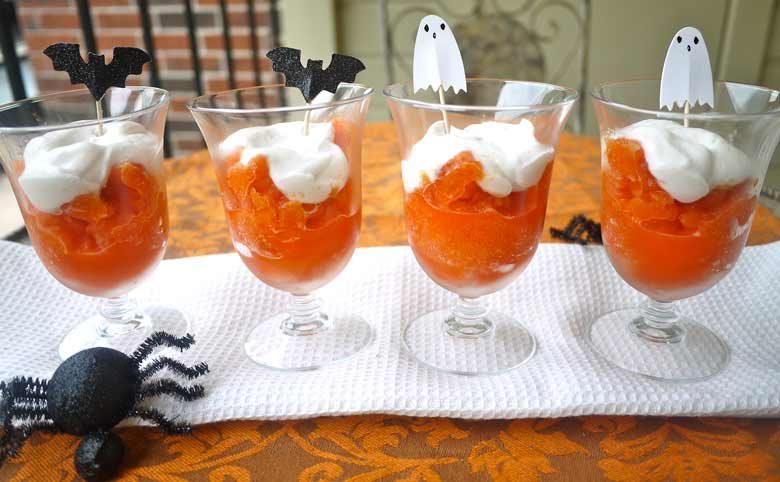 Strawberry Citrus Granita (paleo, GF)