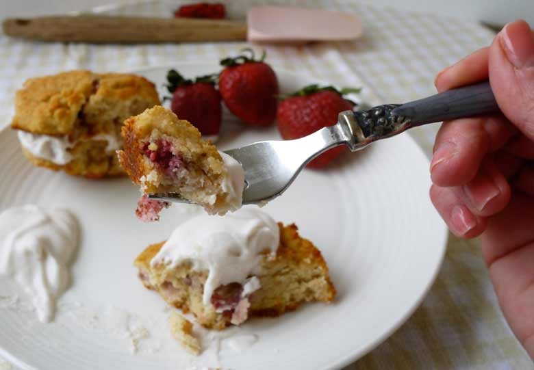 Strawberry Shortcake (Paleo, gluten-free)
