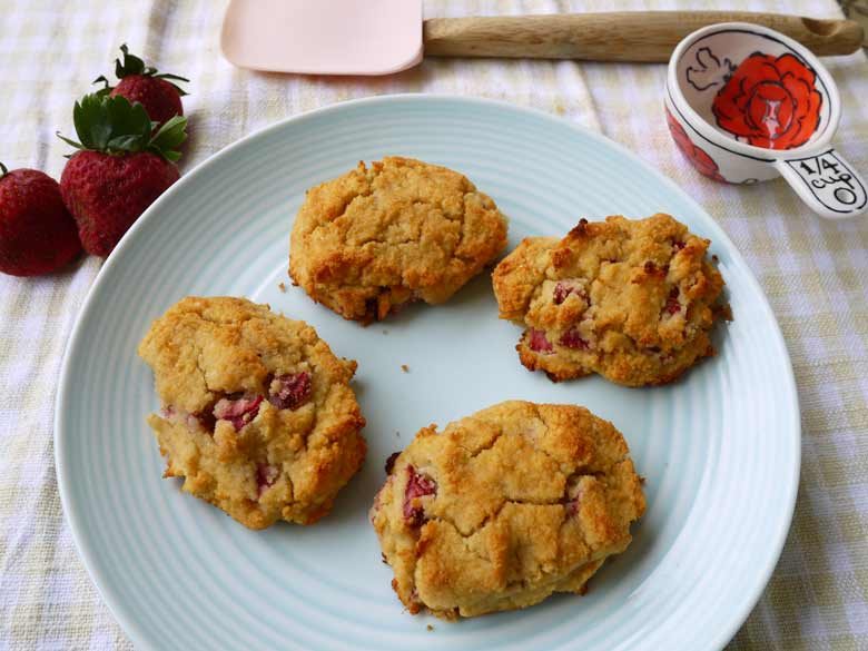 Strawberry Shortcake (Paleo, gluten-free)