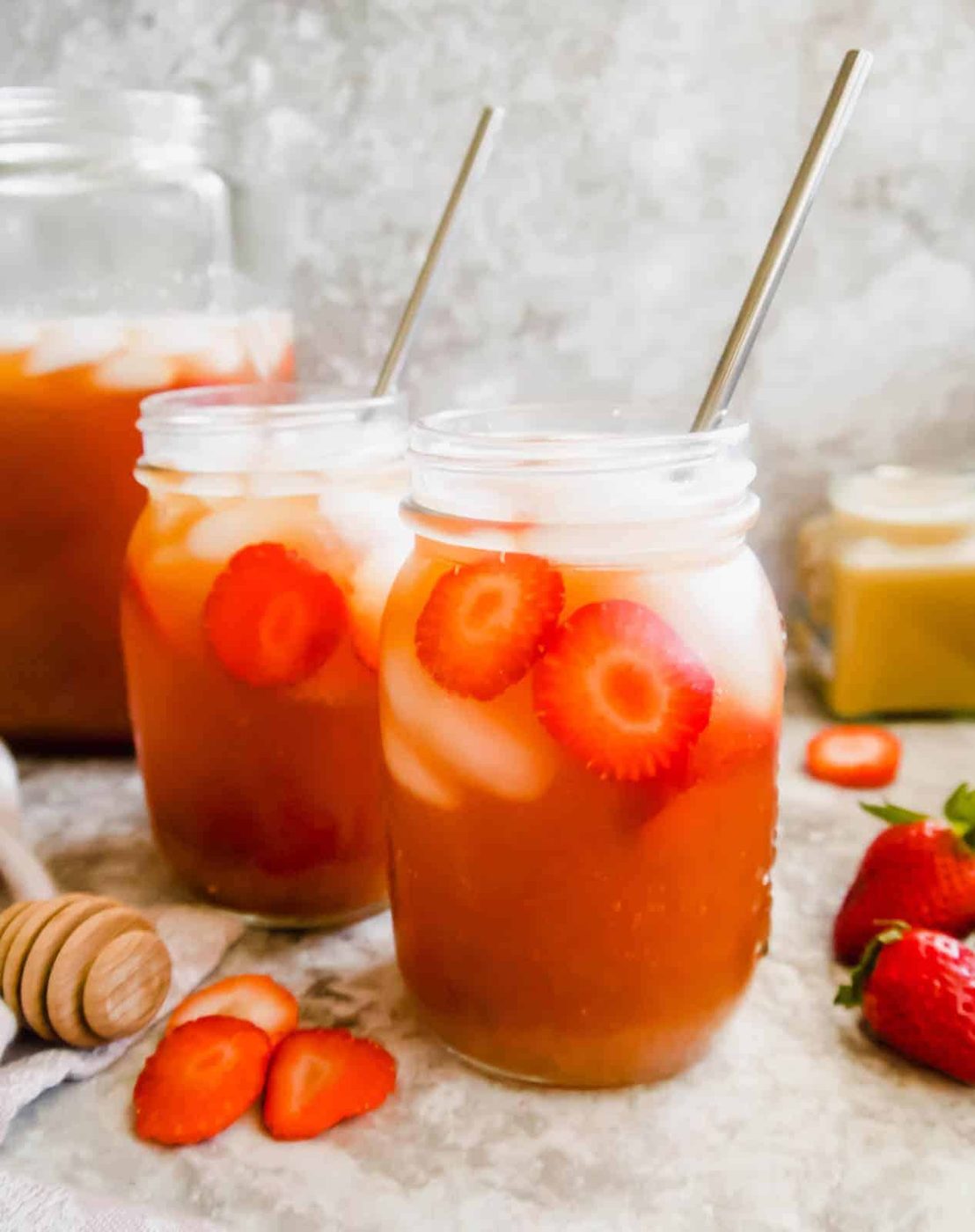 Strawberry Sweet Iced Tea