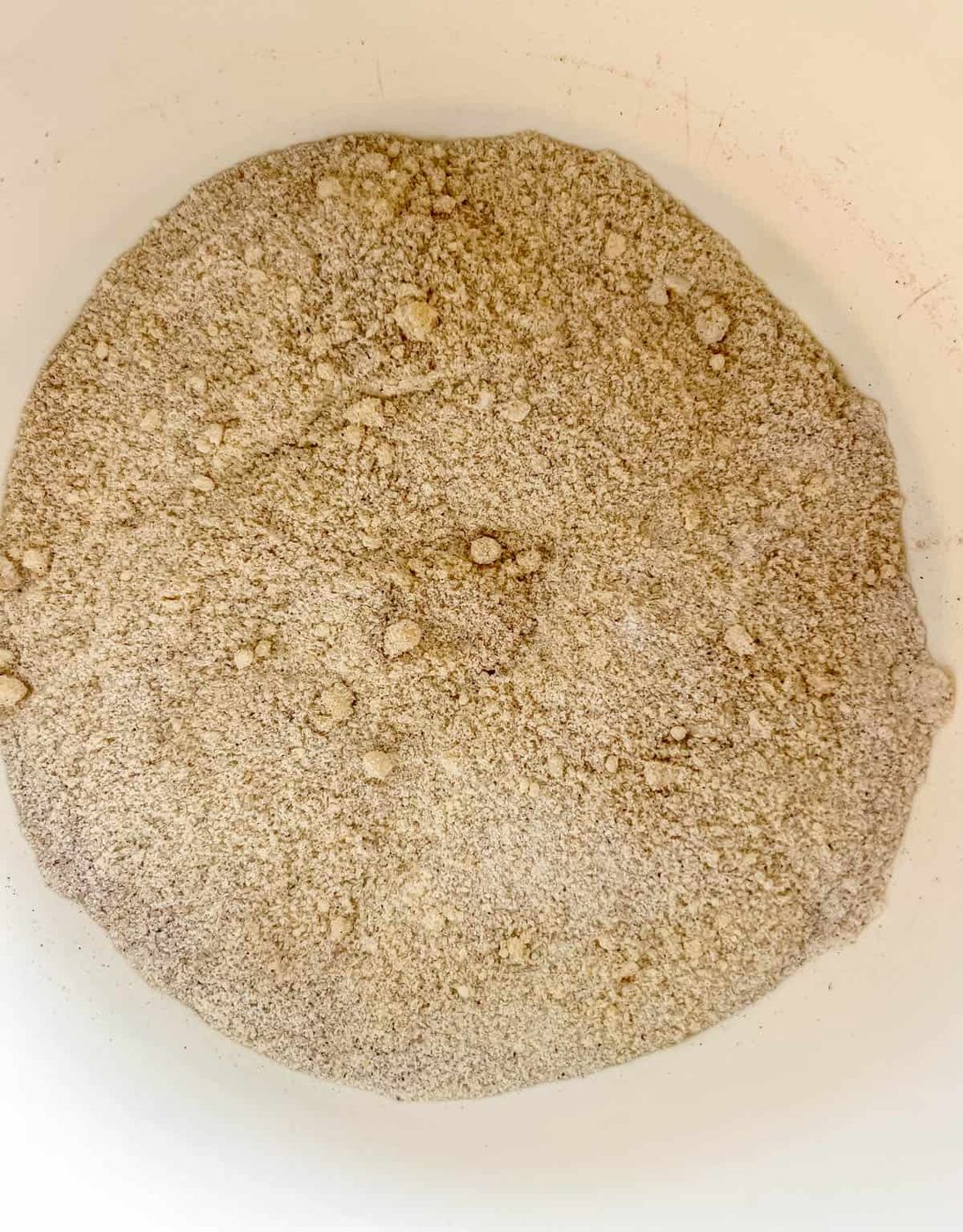 Dry ingredients to make paleo banana bread.
