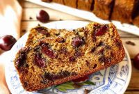 Wholesome Paleo Gluten Free Dairy Free Cherry Banana Bread