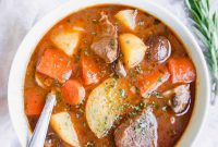 The Ultimate Slow Cooker Paleo Irish Beef Stew Whole30 Gluten Free