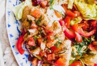 Bruschetta-Style Grilled Chicken Salad