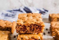 Decadent Gluten Free Paleo Chocolate Chip Cookie Bars