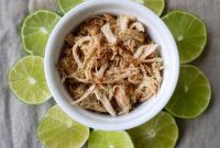 Zesty Key Lime Pulled Chicken