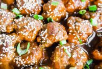 Grain-Free General Tso Meatballs