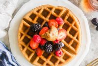 Gluten and Dairy Free Paleo Waffle Bliss