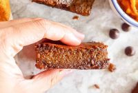 Paleo Pumpkin Chocolate Brownies