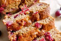 Wholesome Dairy-Free Gluten-Free Cranberry Orange Banana Bread