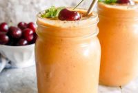 Sunrise Glow Greek Yogurt Smoothie