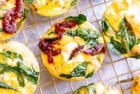 Spinach Feta Egg Bites