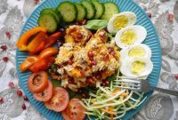 Paleo Gluten Free Sweet Potato Niçoise Salad