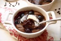 Melt-in-Your-Mouth Paleo Gluten-Free Chocolate Cherry Lava Cakes