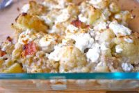 Savory Paleo Gluten-Free Cauliflower Bacon Bake
