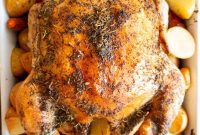 Golden Lemon Thyme Chicken and Roasted Roots