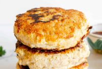Lean & Flavorful Chicken Burger Patties