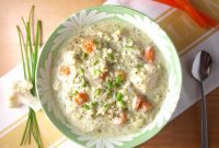 Velvety Chicken & Garden Florets Soup
