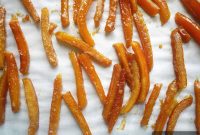Paleo Golden Honey Candied Orange Zest